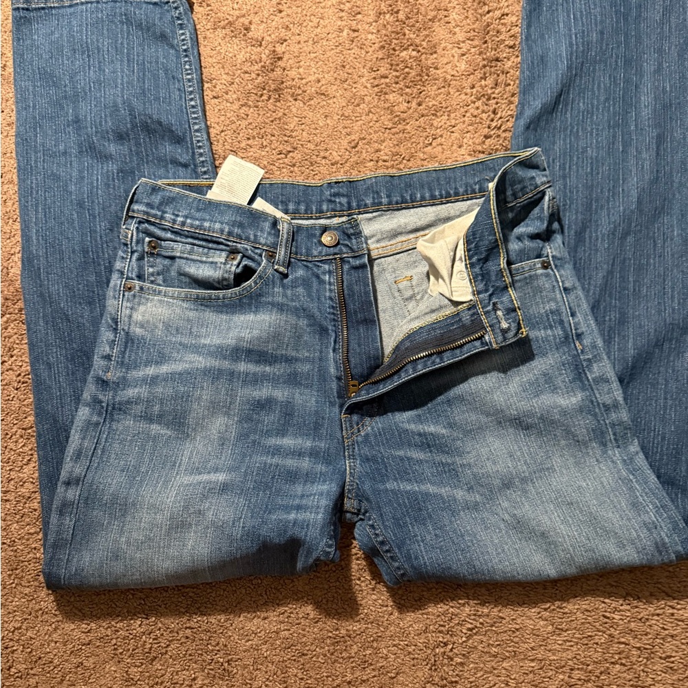 Levi's Light Blue Straight Jeans